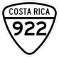 National Tertiary Route 922 shield}}