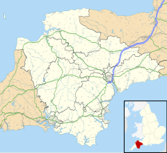 Bratton Fleming is located in Devon