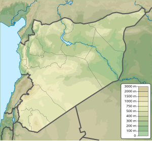 Cherta de localisazion: Siria