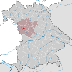 Ansbach – Mappa