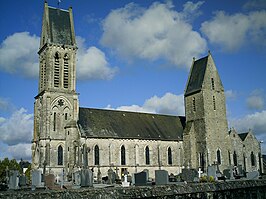 De kerk van Saint-Jores