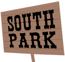 Description de l'image South Park sign logo.png.