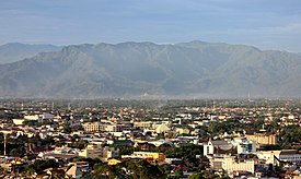 Panorama Kota Padang dari Taman Sitti Nurbaya