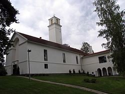 Muurame Church, designed by Alvar Aalto