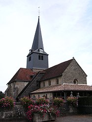 The church of Saint-Georges in Larzicourt