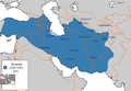 Ilkhanate (1256–1335 AD) in 1300 AD.