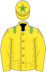 Yellow, light green epaulets, star on cap