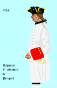 Régiment de Périgord de 1734 à 1762