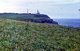 Phare sur l'île Shikotan