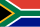 Bandera de Sudáfrica.