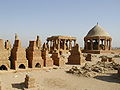 Chaukhandi tombs, 25 km east of Karachi on N-5 National Highway