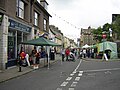 Markt in het centrum van Sedbergh