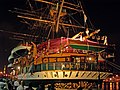 L'Amerigo Vespucci al porto antico di Genova nel 2007