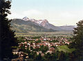 Partenkirchen ĉirkaŭ la jaro 1900