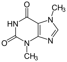 Estrutura química de Teobromina