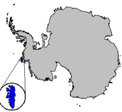 Location of Thurston Island