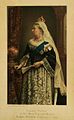 A 1887 souvenir portrait of Queen Victoria as Empress of India, a full 30 years after the Great Uprising.