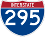 Interstate 295 marker