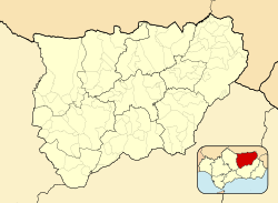 Cambil is located in Province of Jaén (Spain)