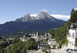 Berchtesgaden and the Watzmann in 2010