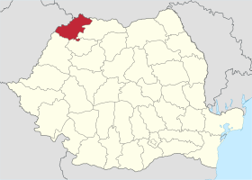 Localisation de Județ de Satu Mare