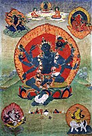 18. századi kelet-tibeti thangka.