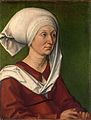 Portrait vun der Barbara Dürer (1490-1493)