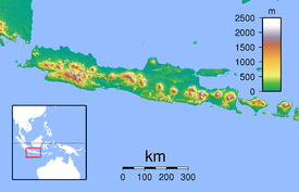 Monte Merbabu ubicada en Isla de Java