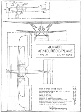 vue en plan de l’avion