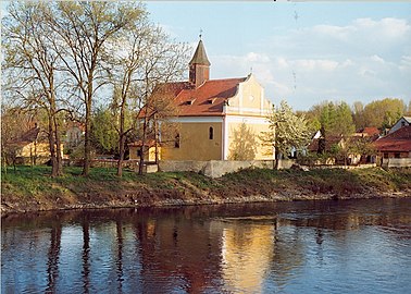 Počedělice : église Saint-Gall.