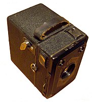 1931, Objektiv: Goerz Frontar 1:11/110mm, Blechgehäuse mit Belederung