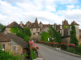 Vista geral de Carennac