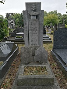 Tombe de Ferdinand Capelle au Cimetière de l'Est à Lille