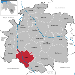 Alfeld (Leine) – Mappa