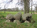 Großsteingrab im Schlosspark