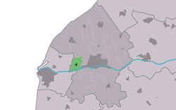 Location in the Franekeradeel municipality