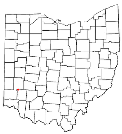 Location of Carlisle, Ohio