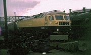 Kestrel outside Derby Works during testing in 1968