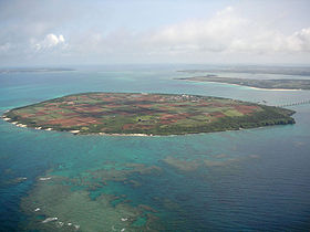 Vue de Kurima-jima.