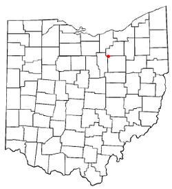 Location of West Salem, Ohio