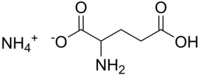 Image illustrative de l’article Glutamate d'ammonium