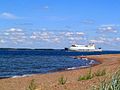 Image 29A sandy beach of Kaunissaari (from List of islands of Finland)