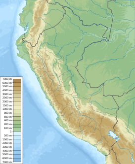 Kotosh ubicada en Perú físico