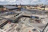 Slussen, juli 2016