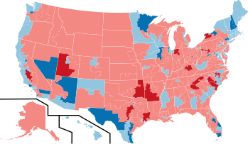 2012 House election results map