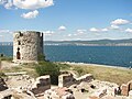 Ruines de la forteresse médiévale.