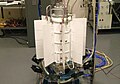 Image 39The multi-mission radioisotope thermoelectric generator (MMRTG), used in several space missions such as the Curiosity Mars rover (from Nuclear power)