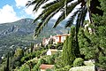 Roquebrune unter Palmen