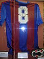 Le maillot blaugrana de Bernd Schuster (1980-1988).