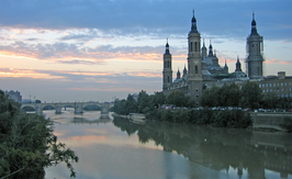 De Ebro bij Zaragoza